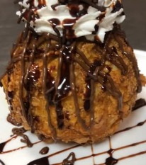 Helado frito